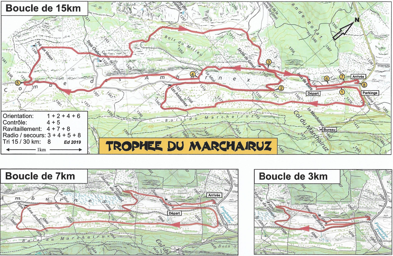 Parcours du Trophée